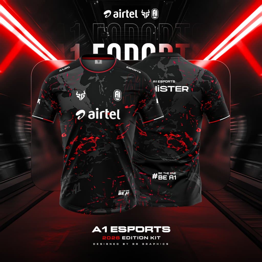 A1 Away Kit | Beauty Red – Player Edition